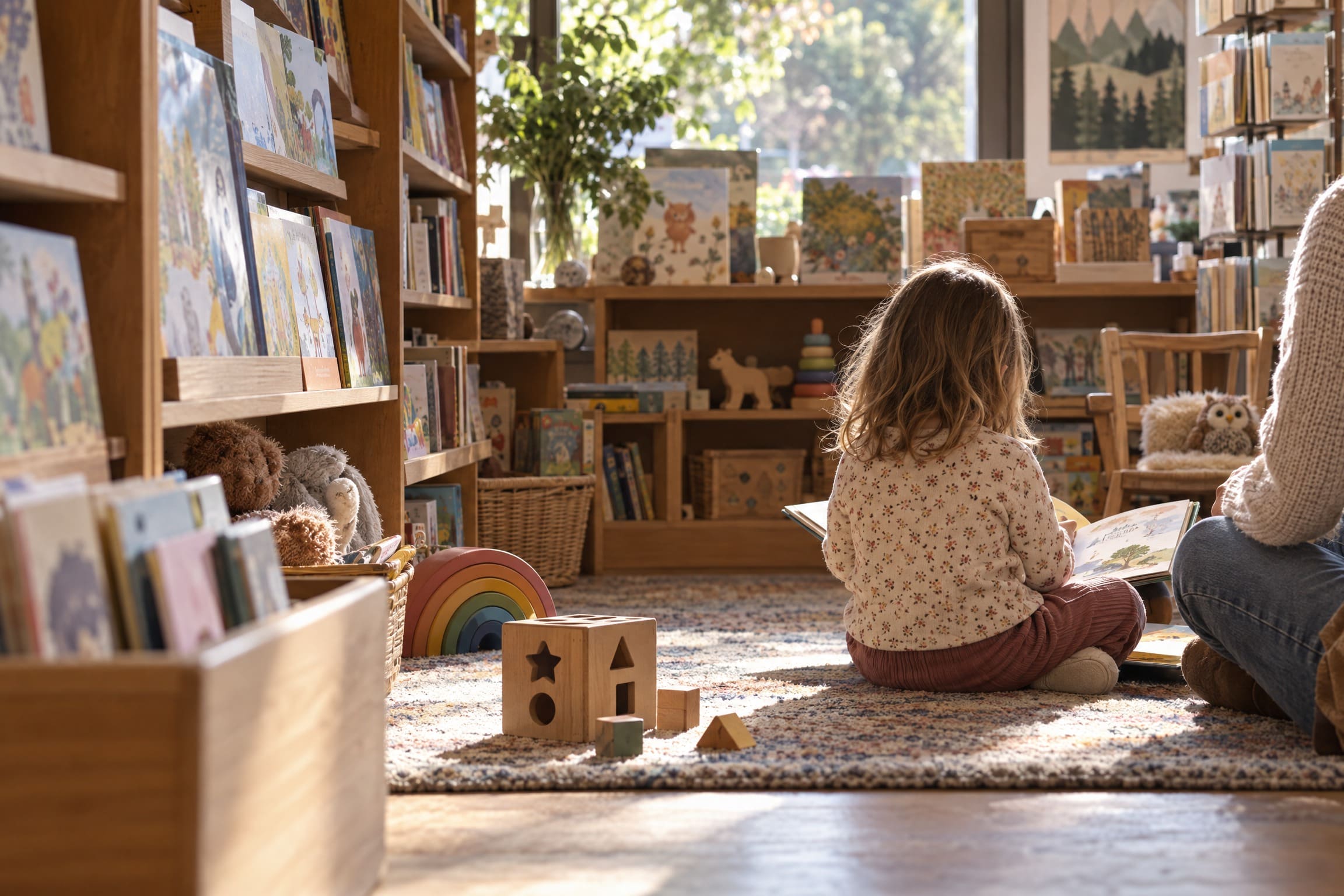 The Mountain Bookshop storefront in Sonora, California